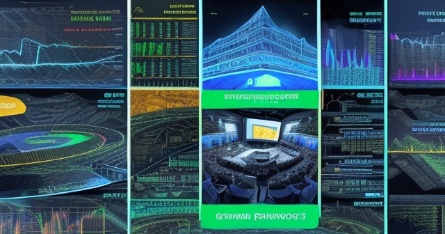 高科技挖礦設備在運作