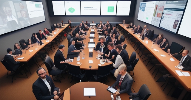 創新科技的現場提案演示