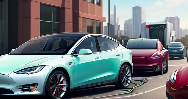 一位快樂的司機正在駕駛特斯拉賺錢