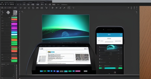 一個影片編輯作業空間,展示多種工具