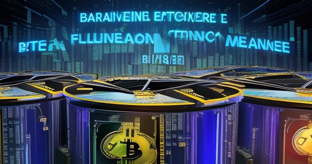 比特幣挖礦作業現場