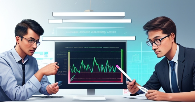 一個辦公室環境，配有高科技設備