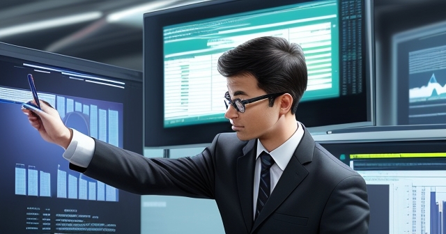 一位年輕畢業生正在考慮工作機會