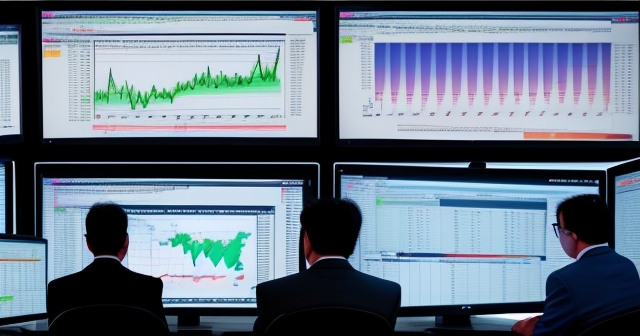 台股上漲趨勢的圖表