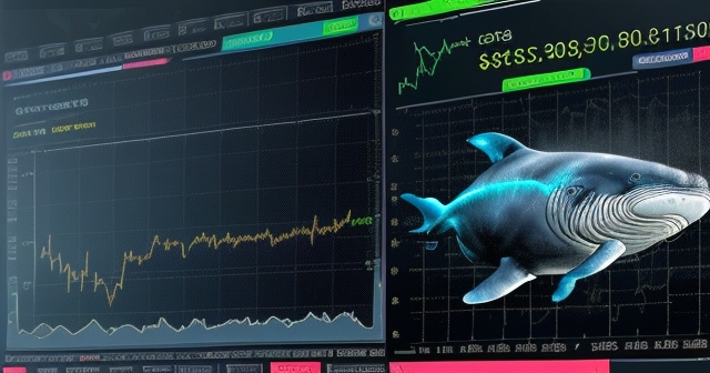 加密貨幣市場趨勢與經濟新聞的示意圖