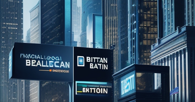 商業人士正在討論加密貨幣