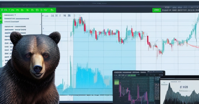 數字資產市場的熊市插圖