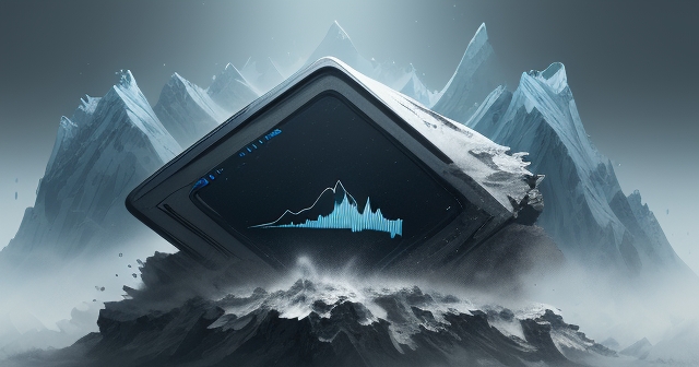 區塊鏈技術面臨困境的概念插圖