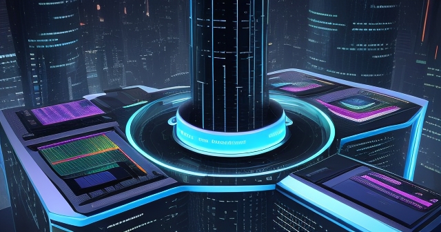 區塊鏈網絡與傳統銀行架構元素的視覺化