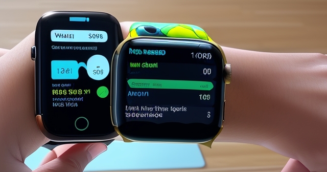 漂亮的Apple Watch顯示運動數據