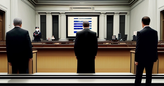 法庭場景與科技設備