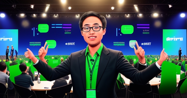 獲獎團隊慶祝他們的成就