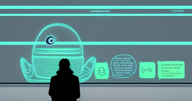 數位互動，使用者與聊天機器人的互動場景