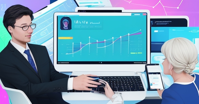 色彩繽紛的圖表展示保險科技領域的投資統計