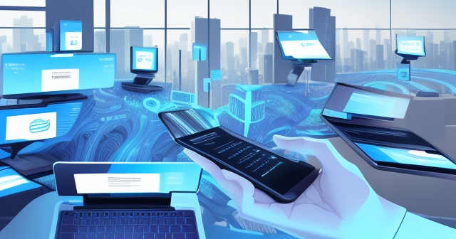 創意畫面展示AI轉變傳統保險實踐