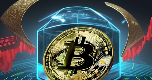 比特幣未來價格預測的示意圖