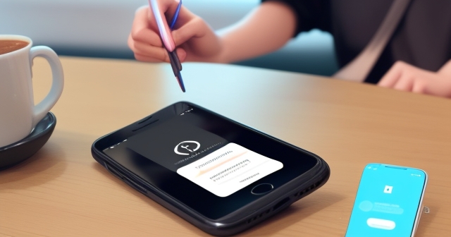 兩位朋友在咖啡廳討論約會 App 的經驗