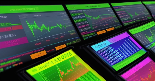 市場分析可視化插圖