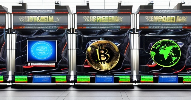 比特幣價格波動的圖表