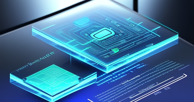 透明層次的使用者介面設計示意圖