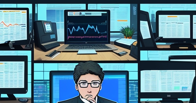 自信的投資者在討論加密貨幣的場景