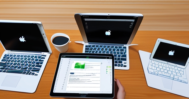 學生在咖啡廳使用 iPad 移動