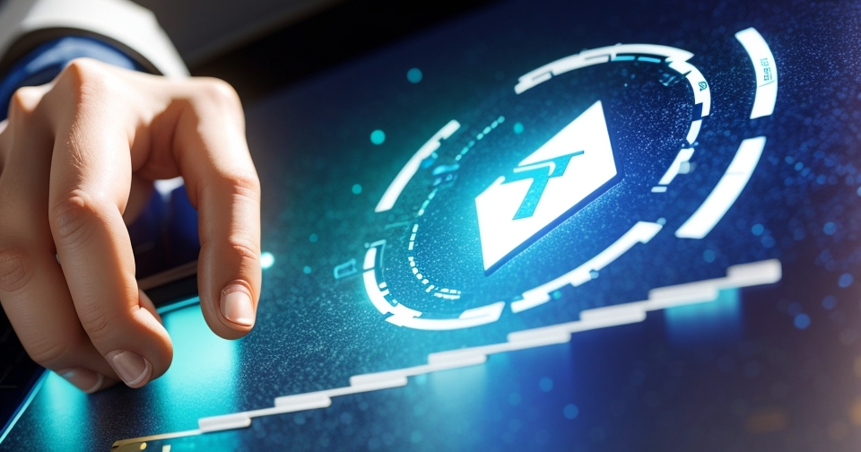 一位男子正在街頭交易股票