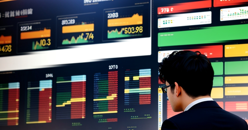 一個混亂的加密貨幣市場場景