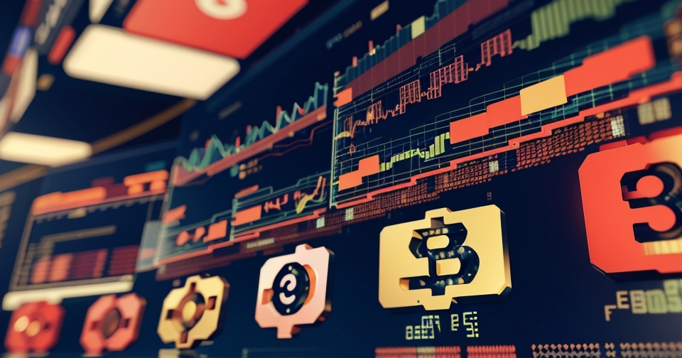 一個混亂的加密貨幣市場場景