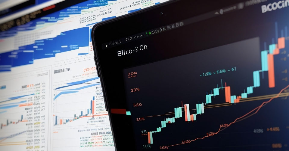 比特幣市場分析趨勢圖示