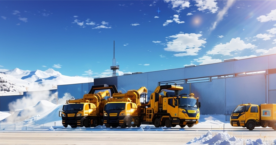 比特幣挖礦場，使用天然氣設備