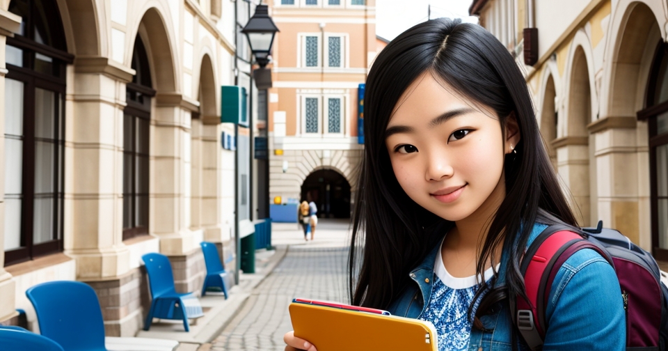 多元學生正在海外學習