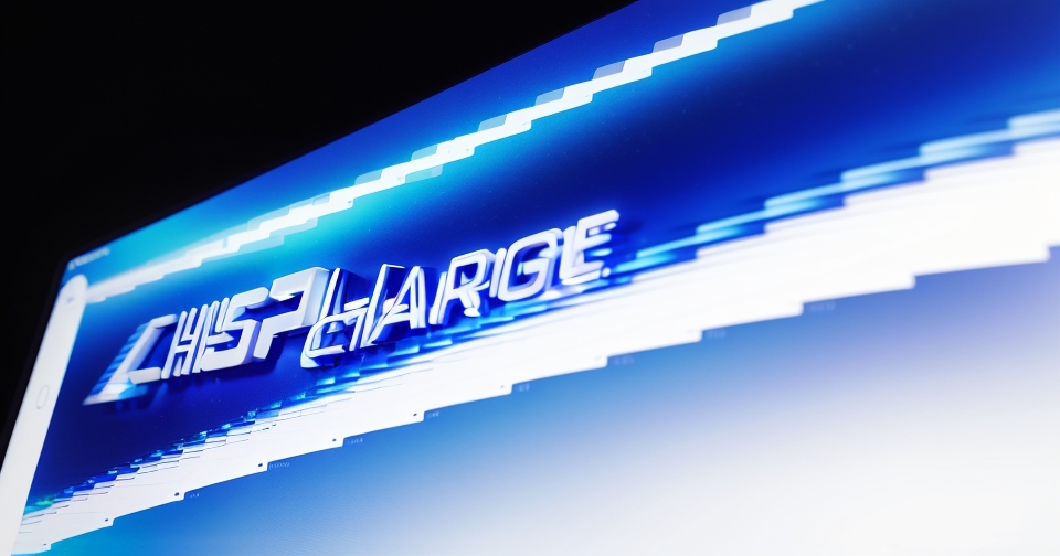 摩根大通標誌在數位背景上