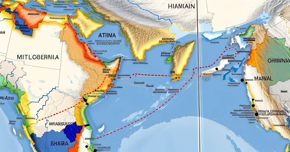 美國軍事部署在中東