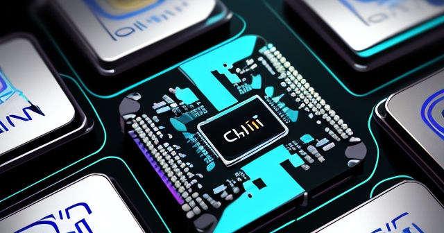 展示現代 AI 硬體實行的插圖