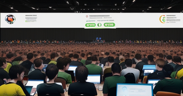 學生參與 AI 問答競賽