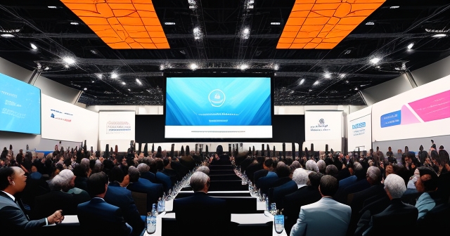 活動現場的科技展示