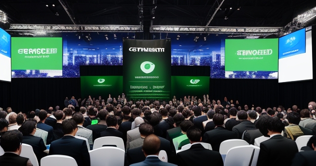 TechCrunch 會議現場的參與者