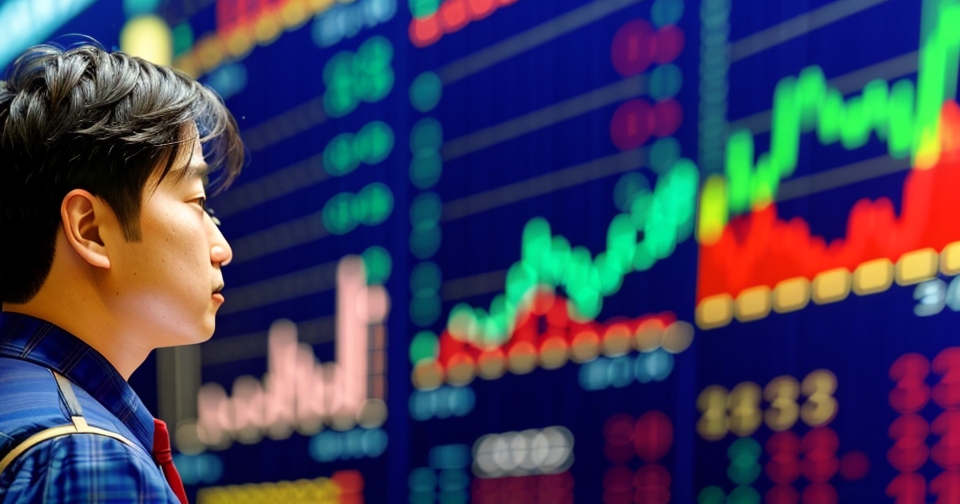 台灣股市成長的圖表