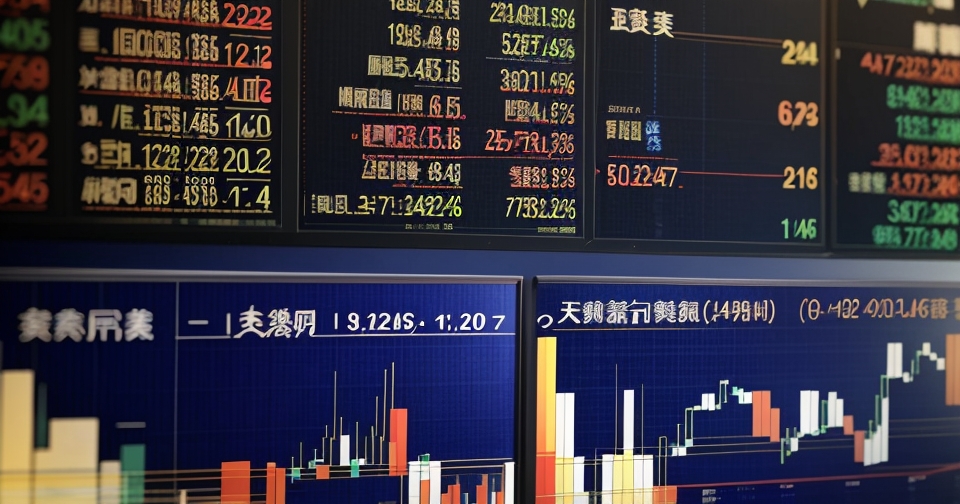 台灣股市正在上漲，交易活跃