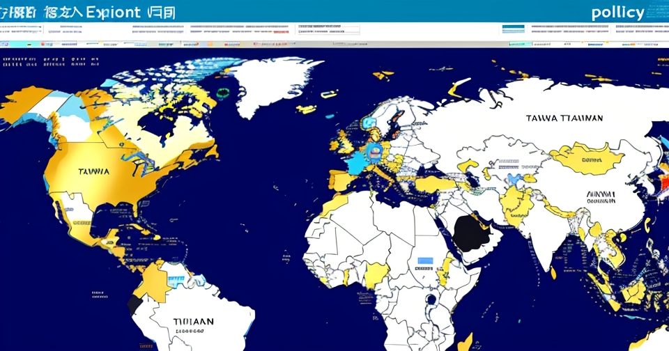 台灣與中國科技經貿關係示意圖