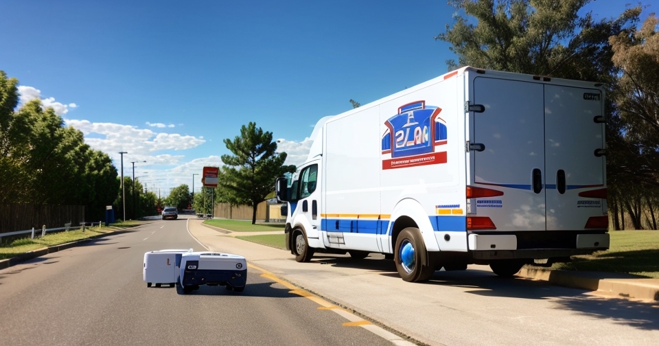 一輛卡車內裝著多台被偷走的遊戲主機。