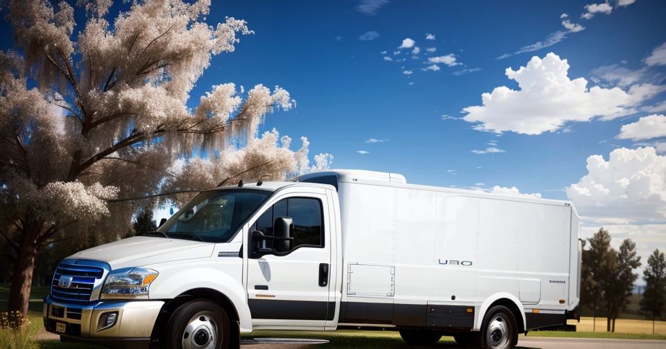 卡車在運輸途中可能遭遇盜竊的危險情境。