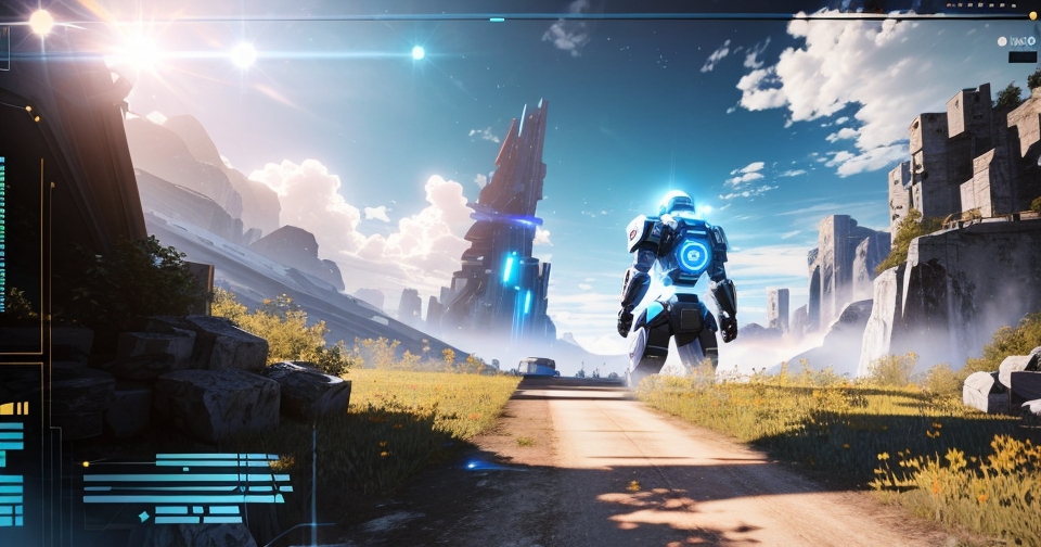 一個人工智慧遊戲場景