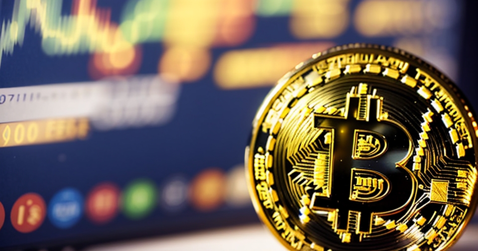 加密貨幣價格下跌的圖表