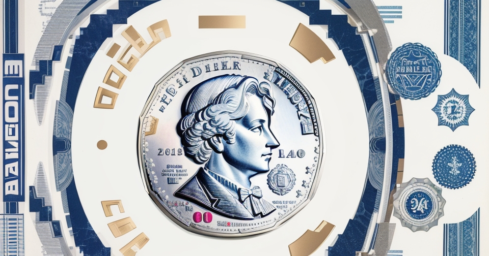 數位美元的概念插圖