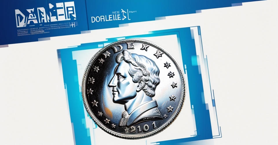 數位美元的概念插圖