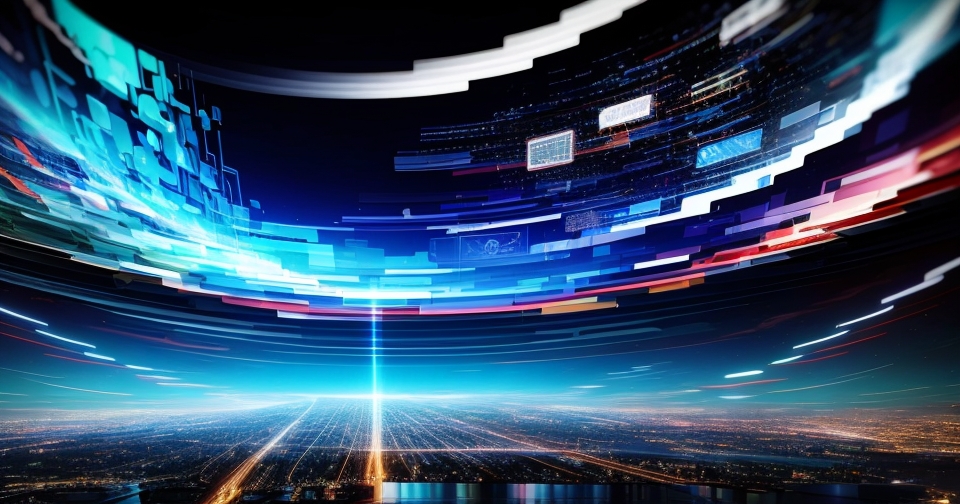 數位景觀中的網路混亂影像