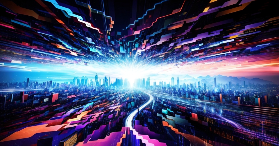 數位景觀中的網路混亂影像