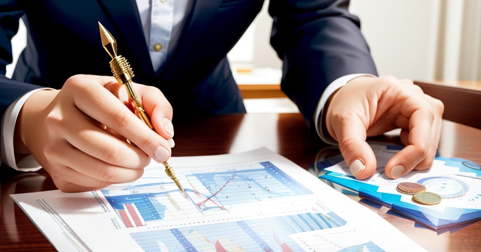 一位男子正在街頭交易股票